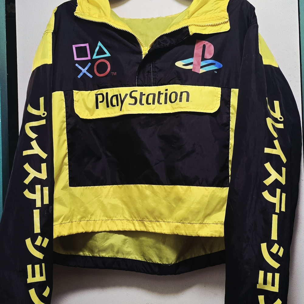 PlayStation Women's Ski & Snow Jacket - Black and Yellow